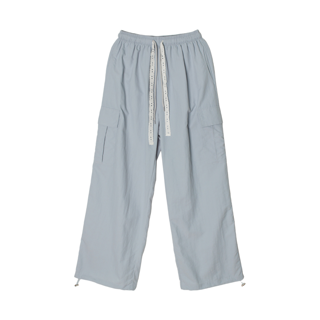P0000QNG maisonlehar Air Lace String Cargo Pants 3color