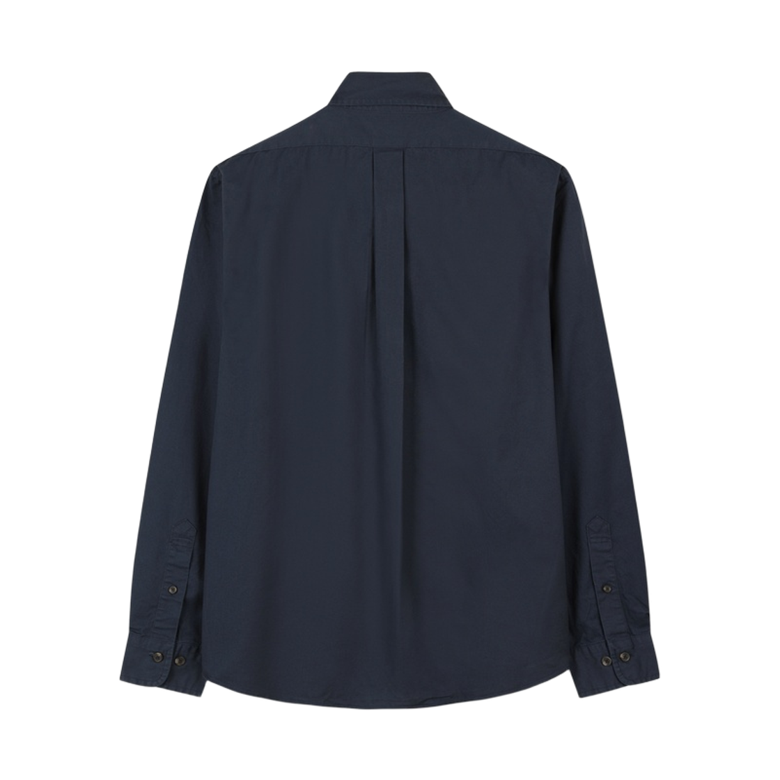 브룩스브라더스 프라이데이 트윌 솔리드 로고 셔츠 네이비(BrooksBrothers Friday Twill Solid Logo Shirt Navy) - 2