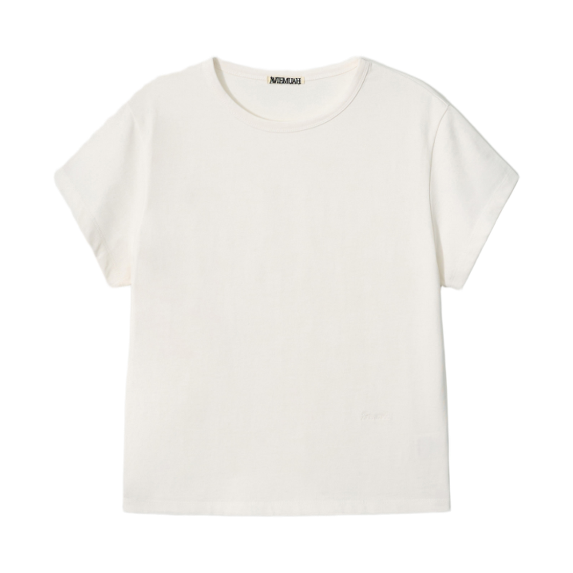 - (W) Aviemuah Vintage Color T-Shirt Ivory