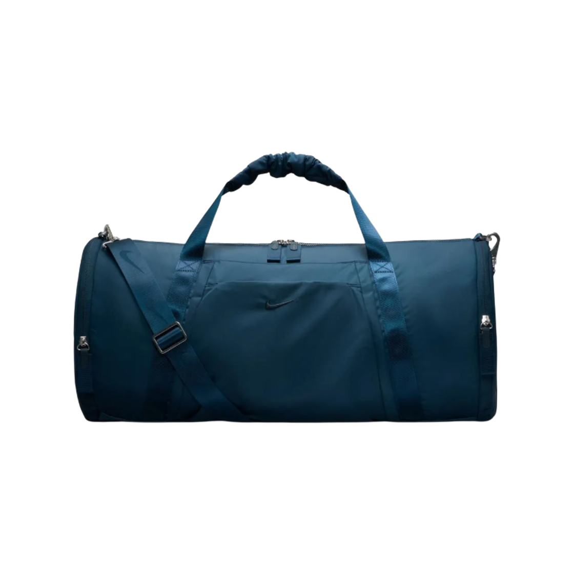 HV1197-478 Nike One Duffle Bag 35L Military Navy Iron Grey