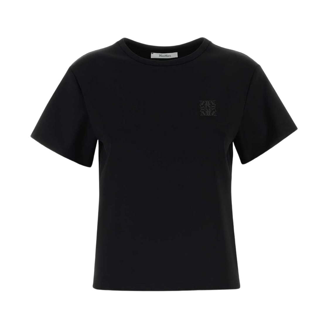 QUAGGA-003 (W) Max Mara Quagga Embroidered T-Shirt Navy