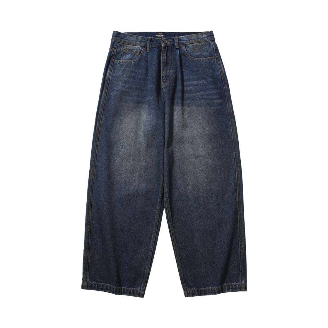 2602PT009OC HAVEOFFDUTY Soiled Denim Pants Ocean