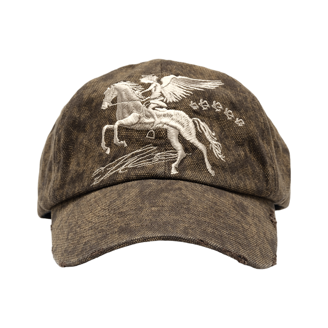 파코서플라이 빈티지 폴링 엔젤 캡 유니크 브라운(PACOSPLY Vintage Falling Angel Cap Unique Brown)