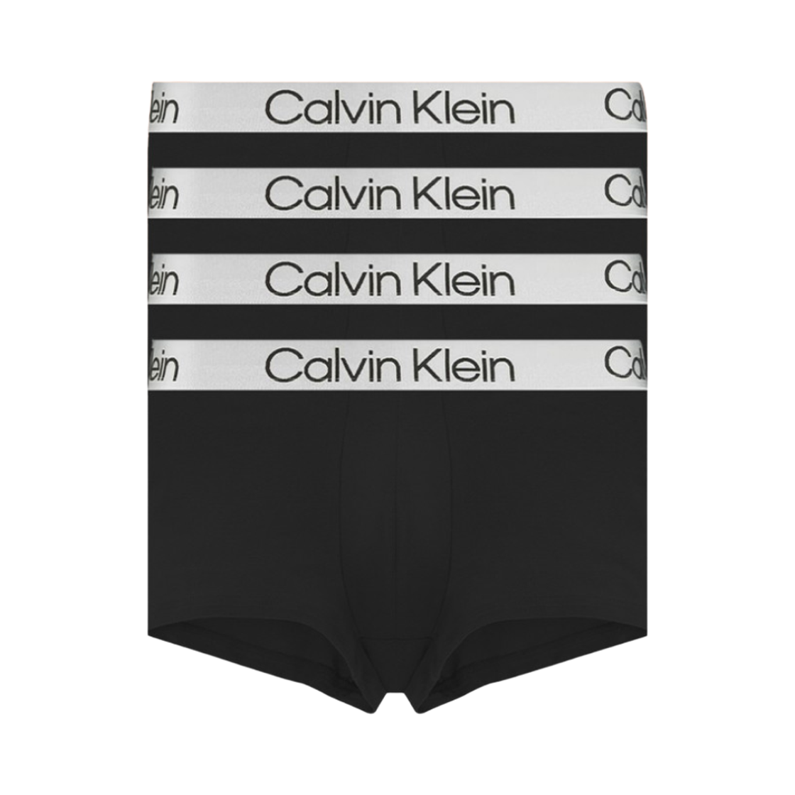 NP2854O001 Calvin Klein Chromatic Cotton 4-Pack Boxer Briefs Black