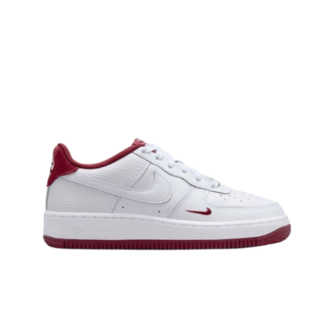 HF0952-100 (GS) Nike Air Force 1 LV8 White Team Red