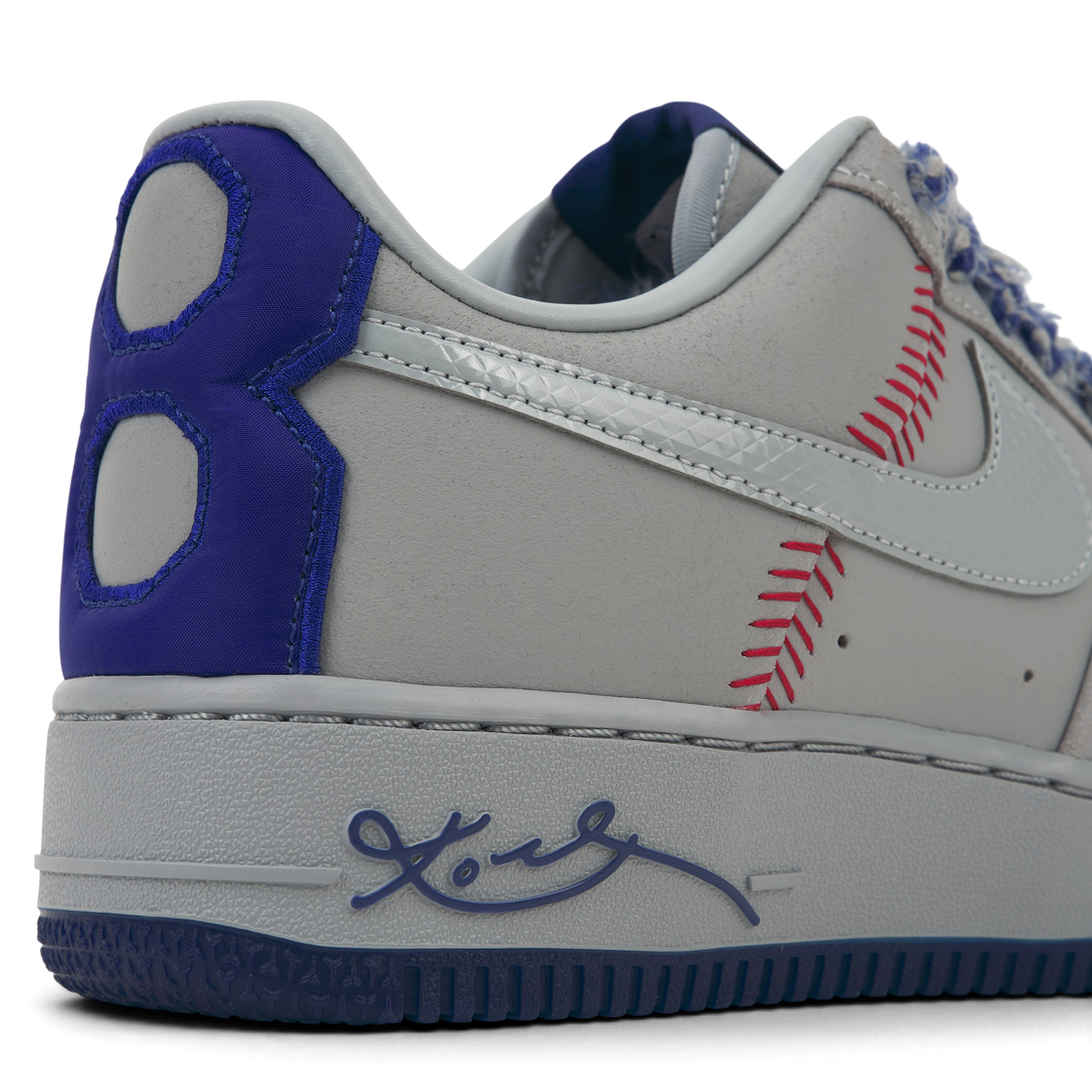나이키 x 코비 브라이언트 에어포스 1 로우 프로트로 울프 그레이 앤 러쉬 블루(Nike x Kobe Bryant Air Force 1 Low Protro Wolf Grey and Rush Blue) - 8