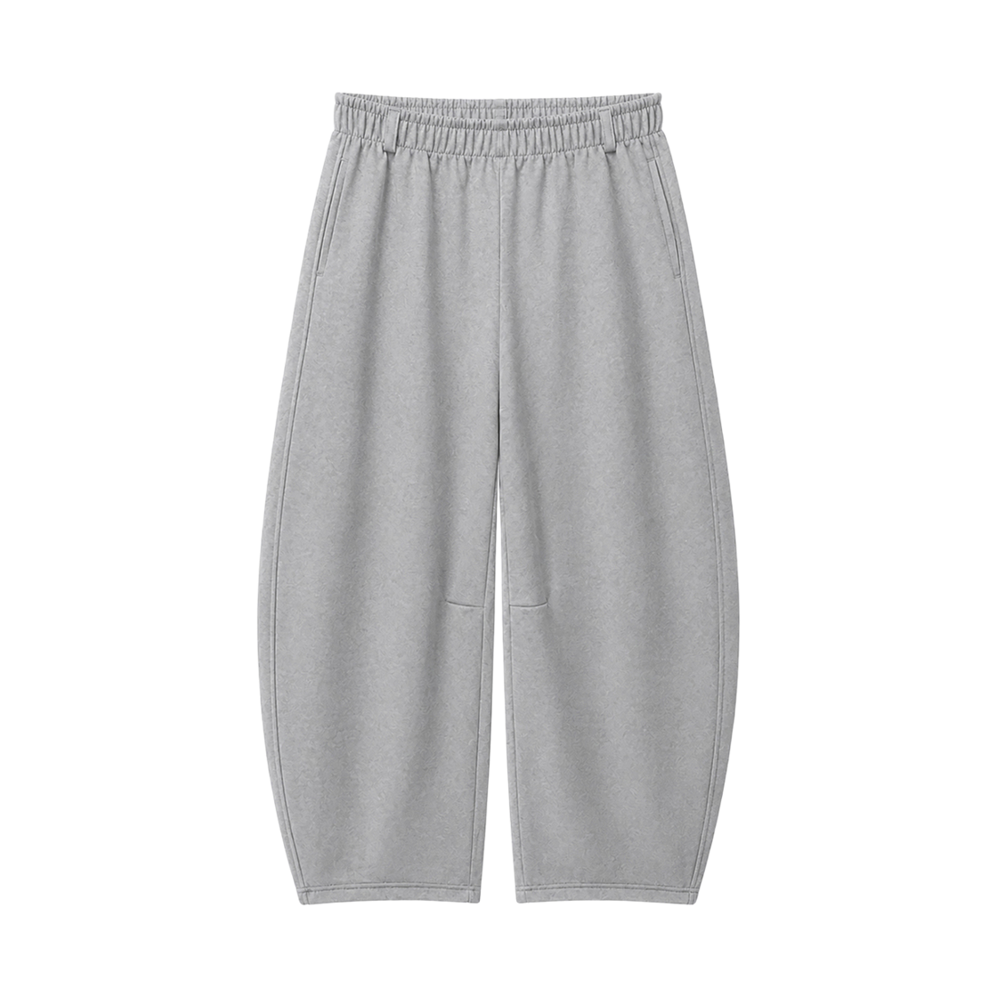 GC도프루프커브드PT-그레이 GCLIP Balloon Fit Curved Loop Elastic Waist Sweatpants Gray