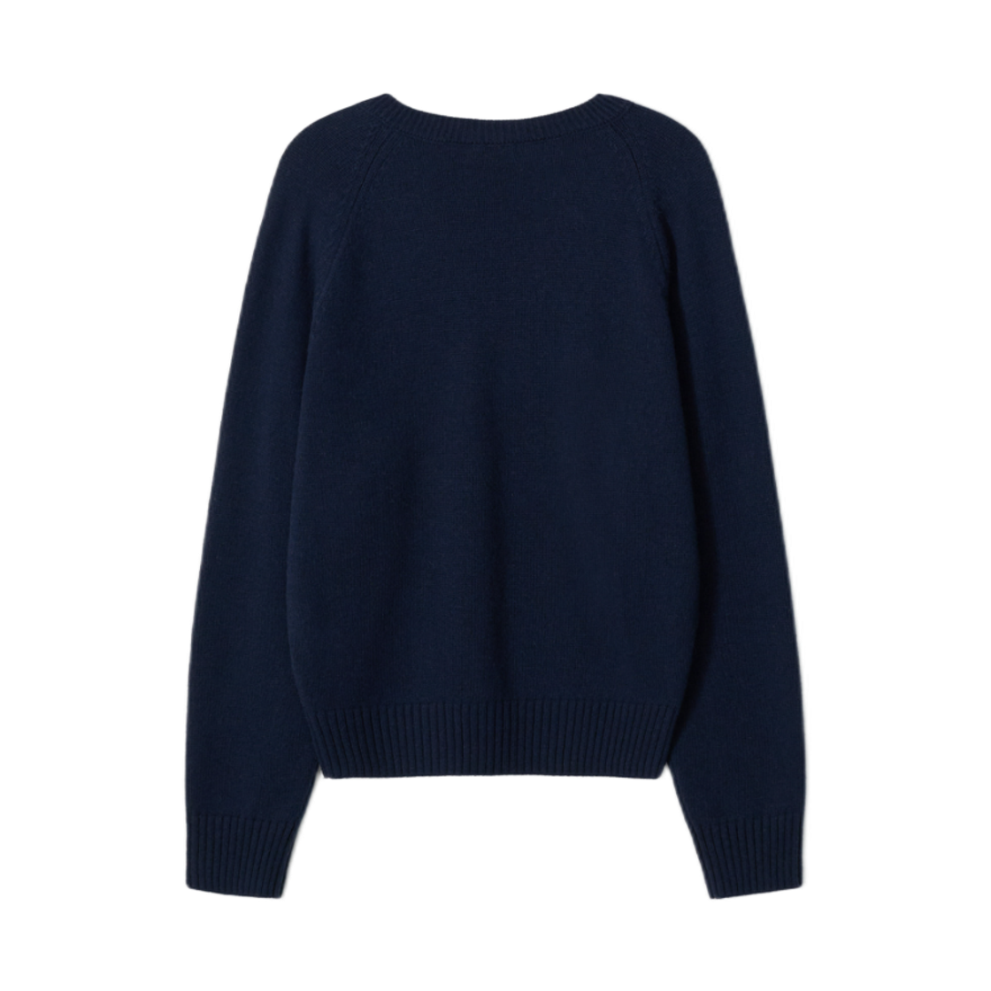 아비에무아 뉴 브이넥 울 캐시미어 스웨터 네이비(Aviemuah New V-Neck Wool Cashmere Sweater Navy) - 2