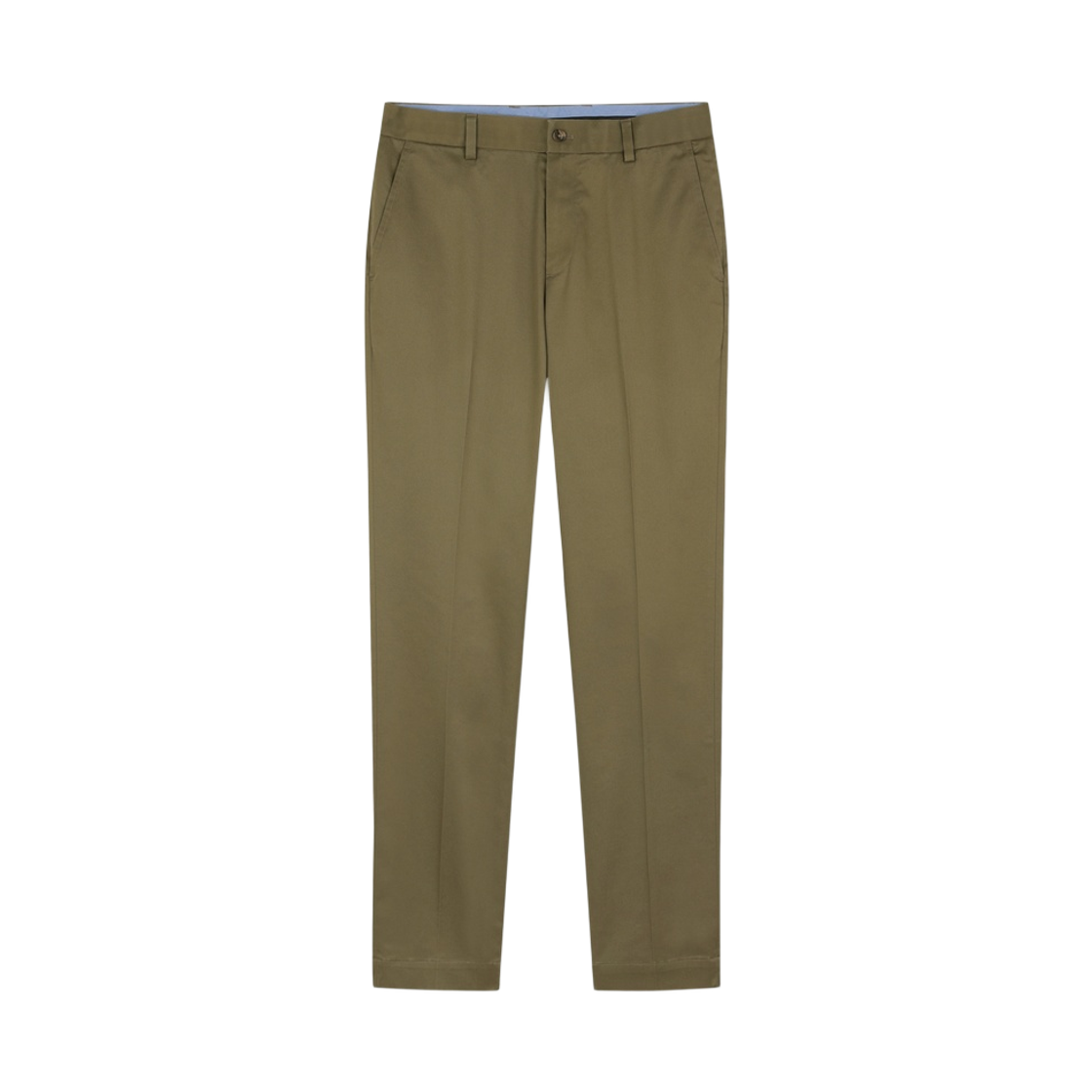 BBPCMMZ501-ZOL BrooksBrothers Slim Fit Lightweight Advantage Chino Olive