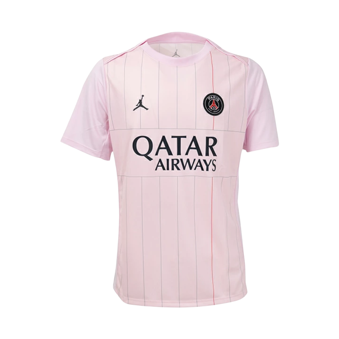 HM3445-663 Jordan x Paris Saint-Germain Academy Pro Fourth Dri-Fit Football Pre-Match Top Pink Foam Particle Grey (HM3445-663) (Non Marking Ver.)