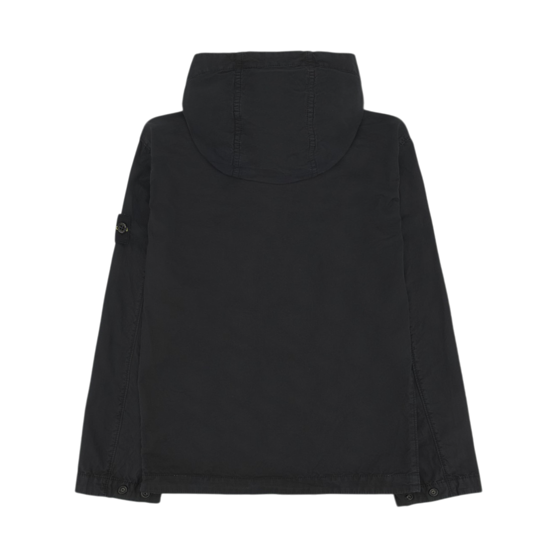 (키즈) 스톤 아일랜드 10210 로고 후드 자켓 블랙 - 23SS((Kids) Stone Island 10210 Logo Hooded Jacket Black - 23SS) - 2