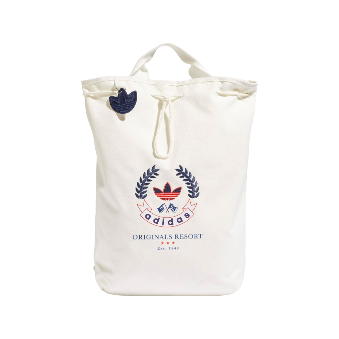 HK0119 Adidas Bucket Backpack White