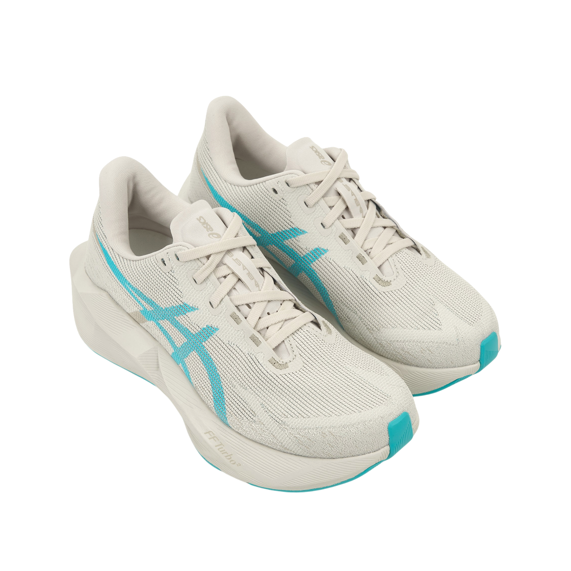 (W) 아식스 노바블라스트 6 소프트 오트 에너지 아쿠아((W) Asics Novablast 6 Soft Oat Energy Aqua) - 4