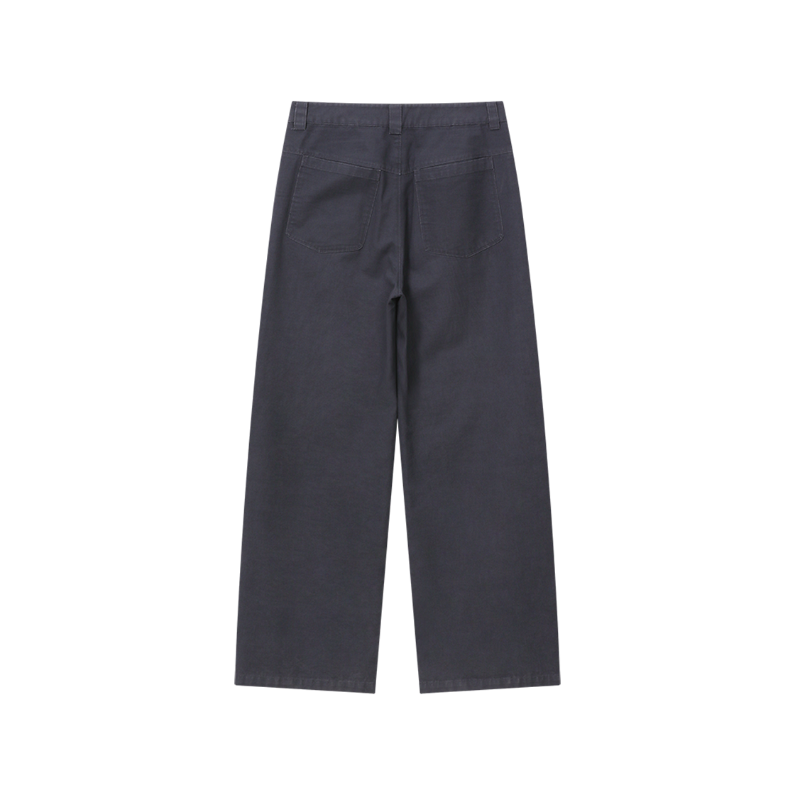 폴리테루 휴먼인덱스 우먼 프렌치 치노 팬츠 워시드 블루(Polyteru Human Index Women French Chino Pants Washed Blue) - 2