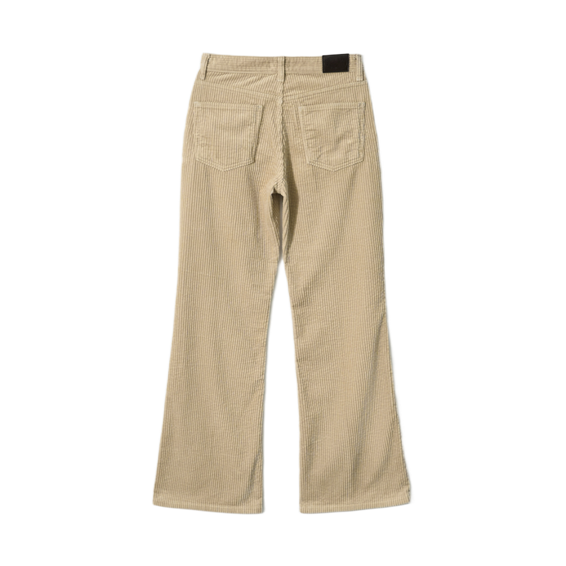 (W) 아비에무아 로우라이즈 세미 부츠컷 코듀로이 팬츠 베이지((W) Aviemuah Lowrise Semi Bootcut Corduroy Pants Beige) - 2