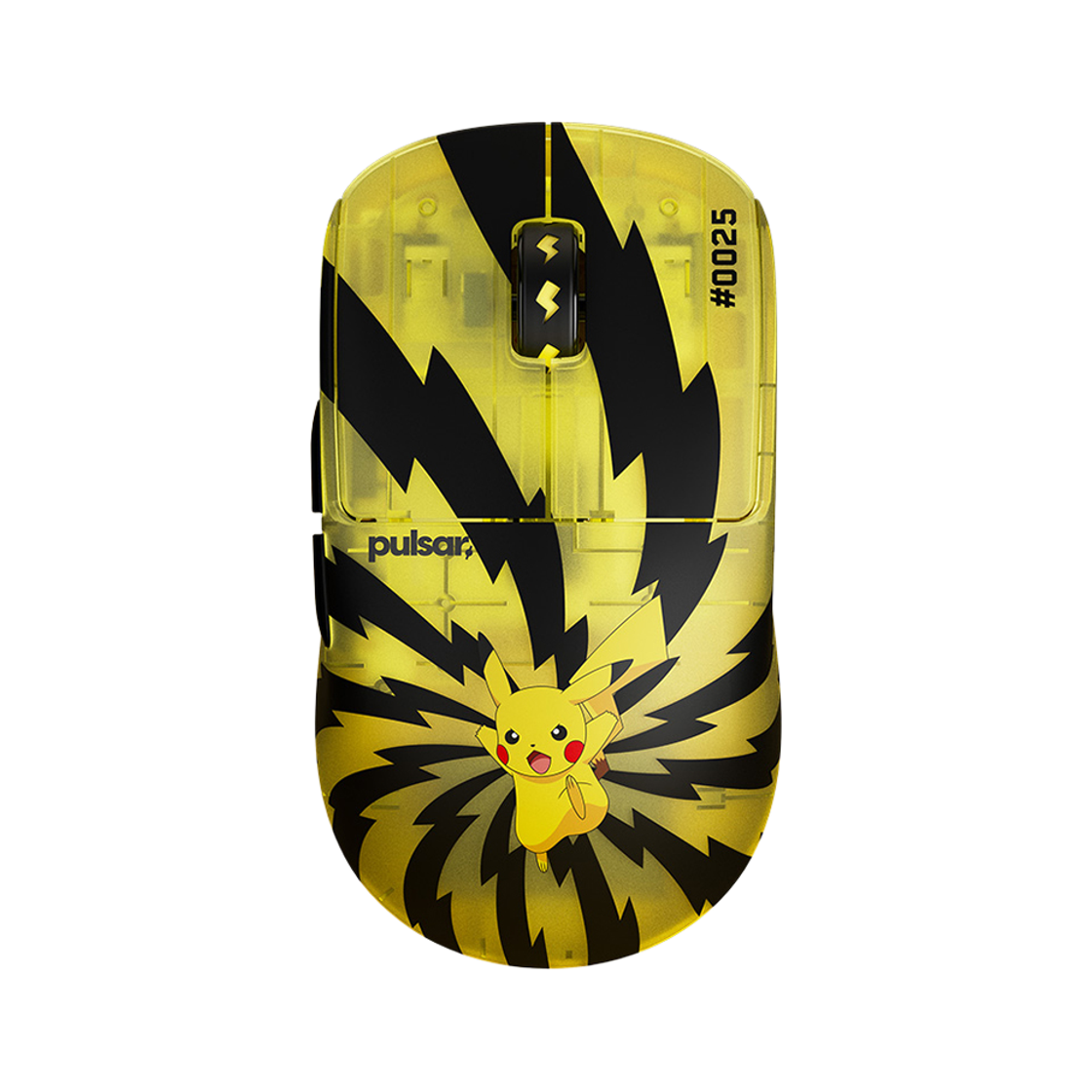 펄사 X2 CrazyLight 포켓몬 피카츄 에디션 무선 게이밍 마우스(Pulsar X2 CrazyLight Pokemon Pikachu edition)