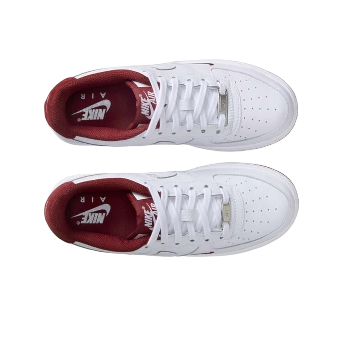 (GS) 나이키 에어 포스 1 LV8 화이트 팀 레드((GS) Nike Air Force 1 LV8 White Team Red) - 2