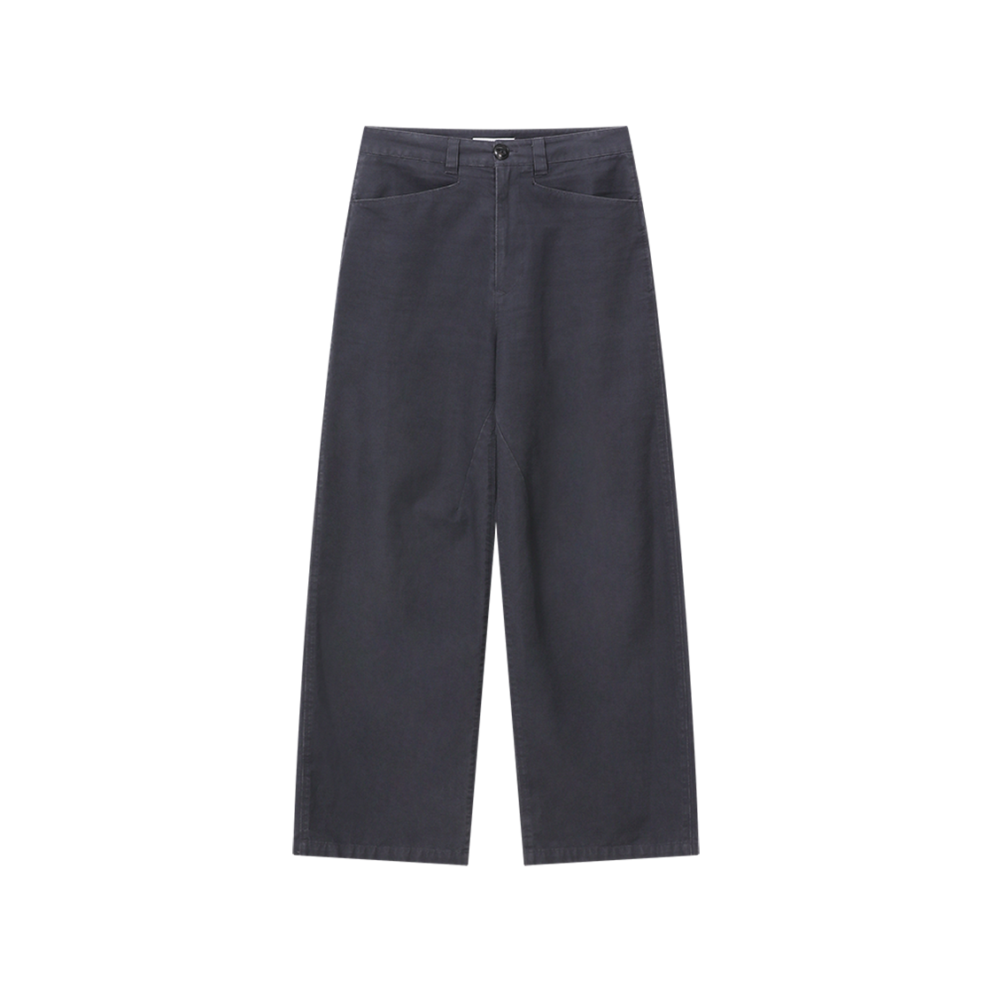 폴리테루 휴먼인덱스 우먼 프렌치 치노 팬츠 워시드 블루(Polyteru Human Index Women French Chino Pants Washed Blue) - 1
