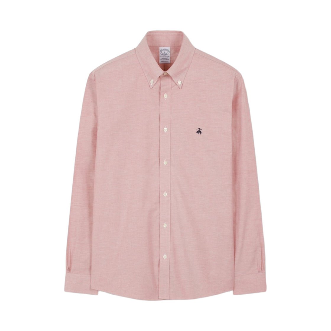 BBTHMMG305-ZRE BrooksBrothers Non-Iron Oxford Solid Shirt Red