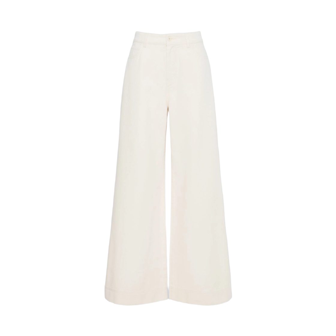 CANNETI-001 (W) Weekend Max Mara Canneti Cotton Pants Ecru