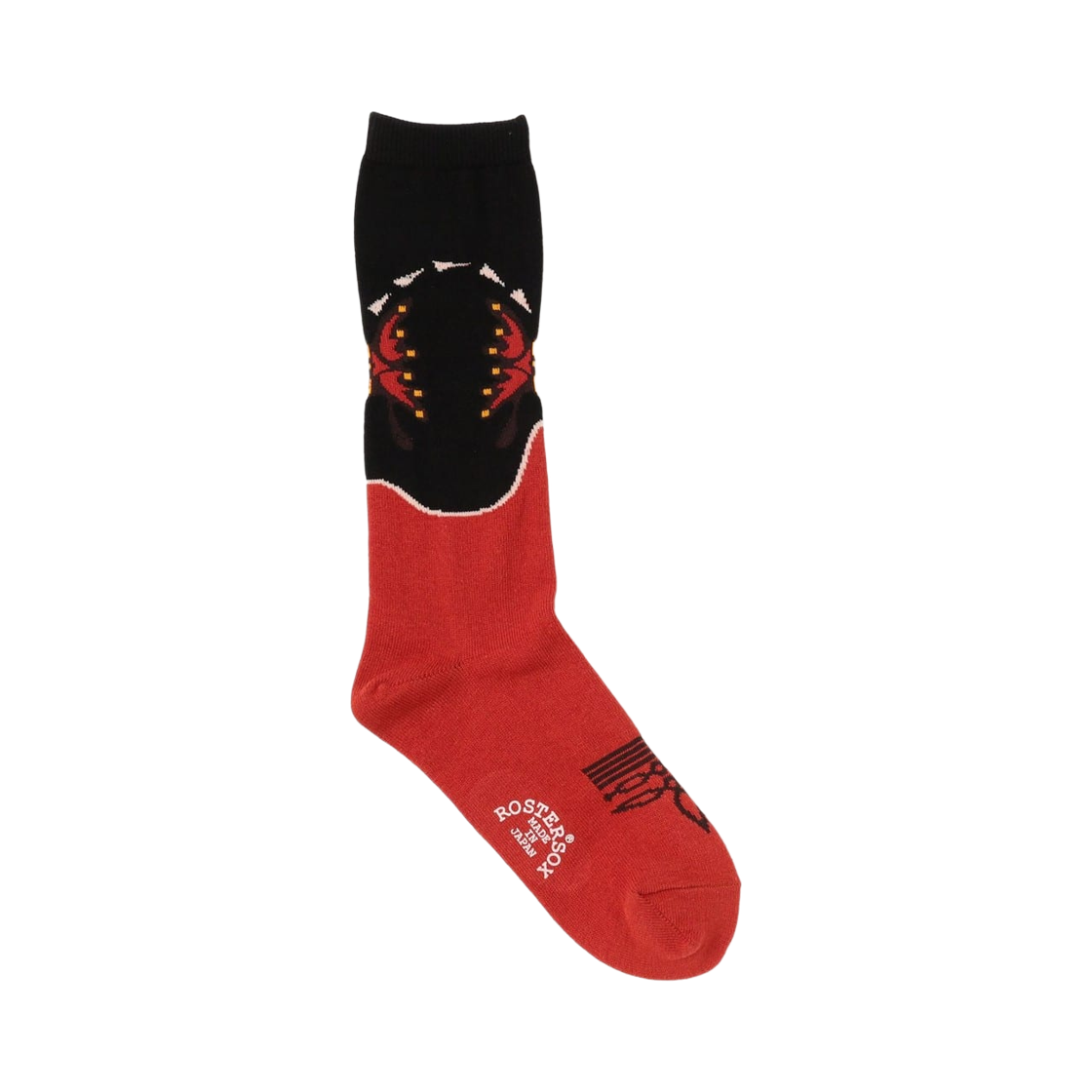 13-43-0443-412 (W) Beams Boy x Roster Sox Western Socks Red