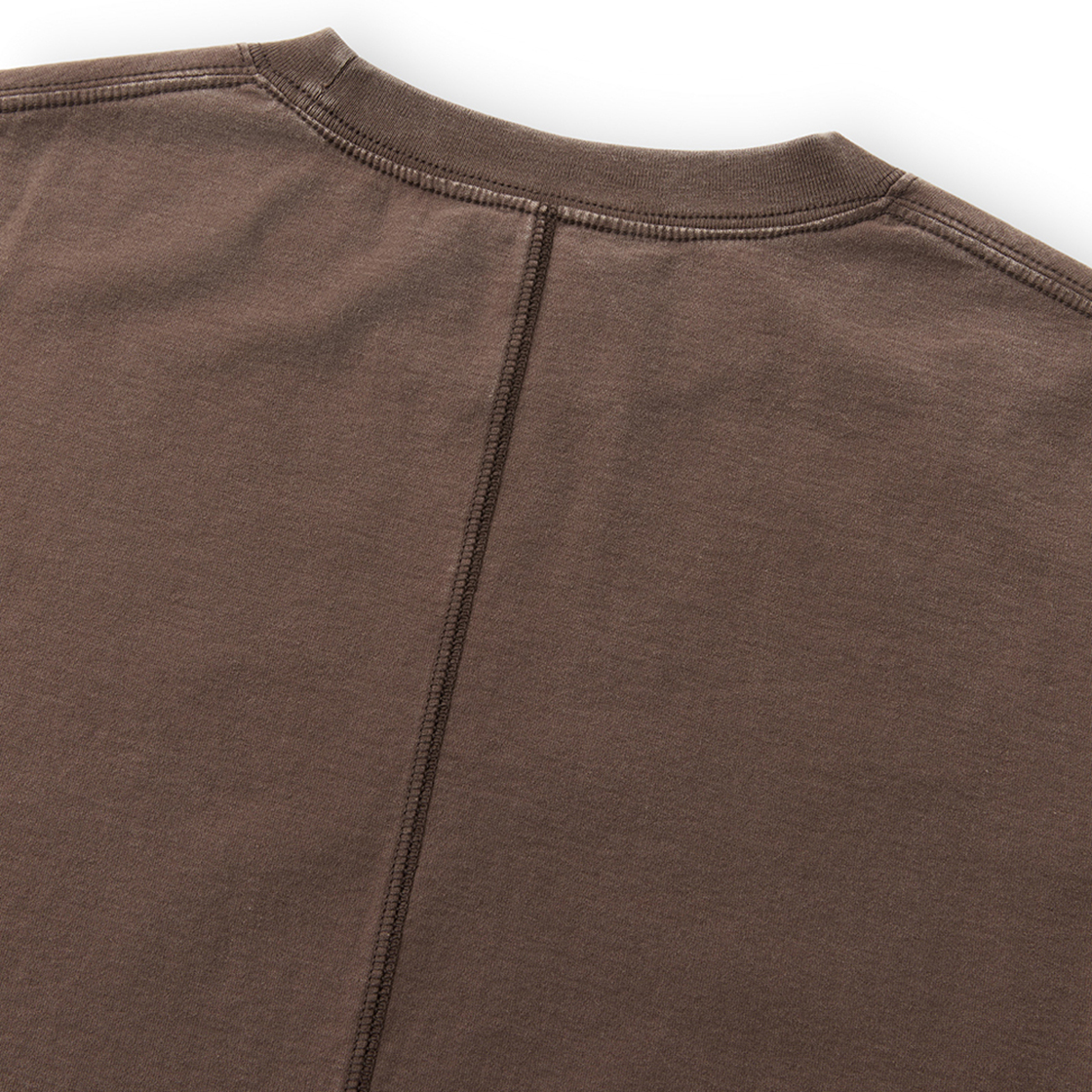 엠엠아이씨 [레귤러 핏] 베일 롱 슬리브 브라운(MMIC [Regular Fit] Veil Long Sleeve Brown) - 5