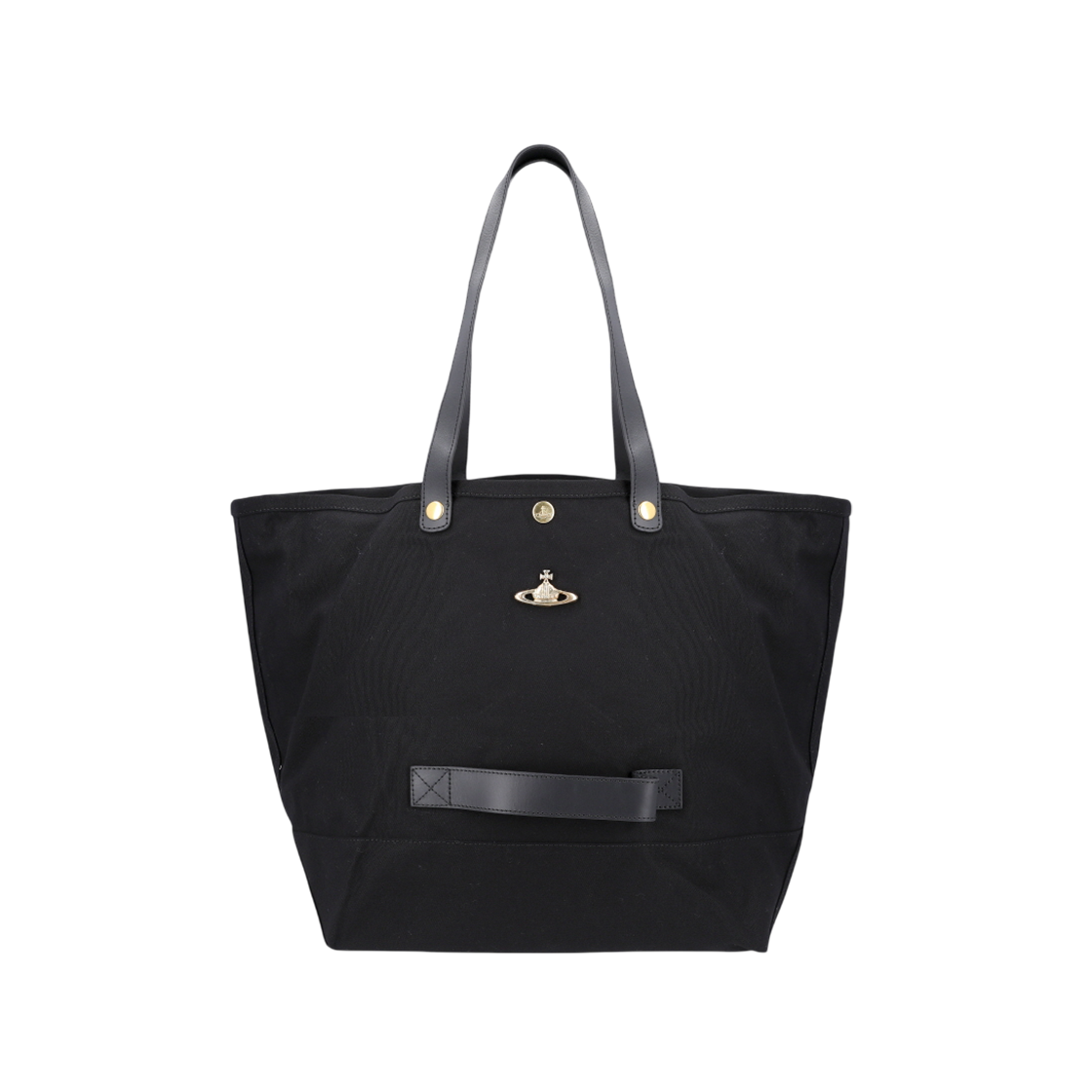 4205007GU W01CJ N401 [25% 쿠폰] Vivienne Westwood Utility Canvas Tote Bag Black