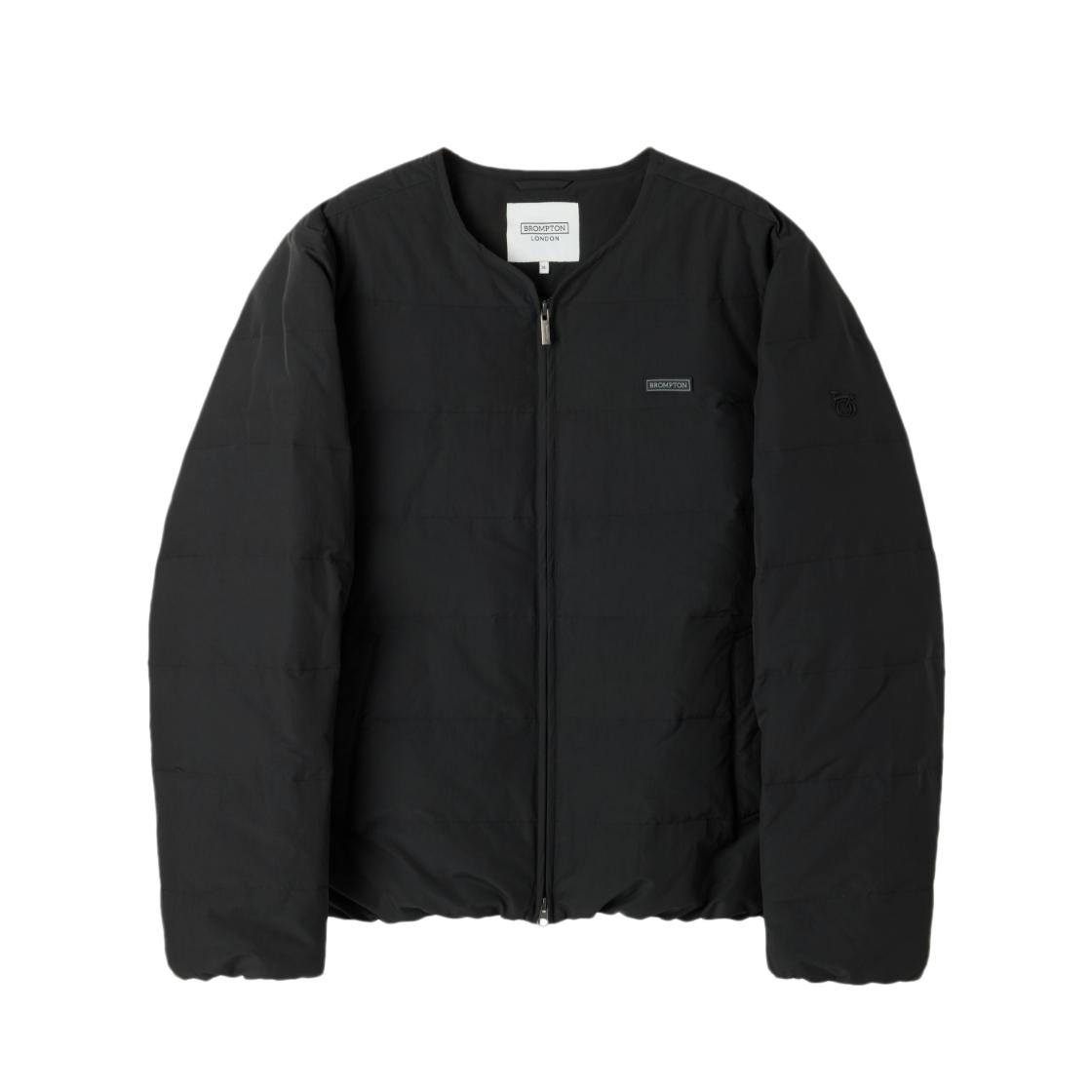 P264UDW142099 BROMPTON LONDON Airshift Lay Down Jacket Black