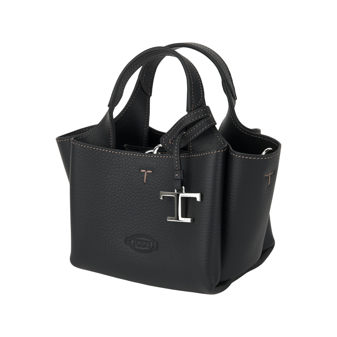 토즈 레더 마이크로 백 블랙(Tod's Bag in Leather Micro Black) - 2