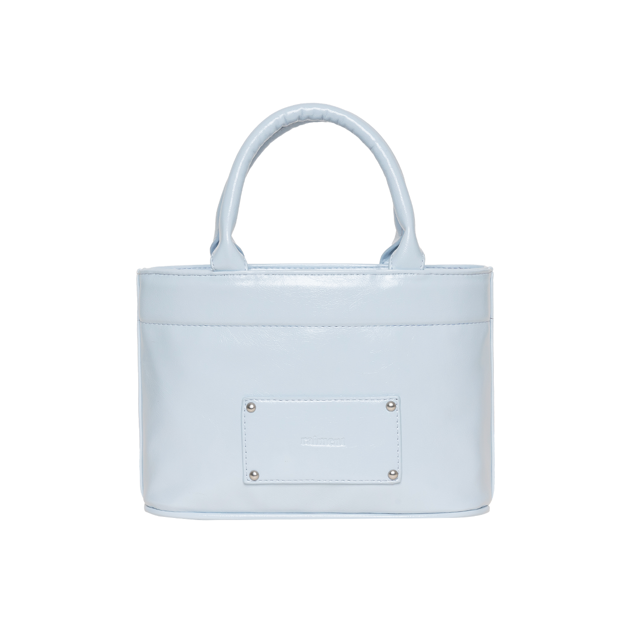 RMB1WBS011SB Raiment Stud Patch Macaroon Bag_Sky Blue