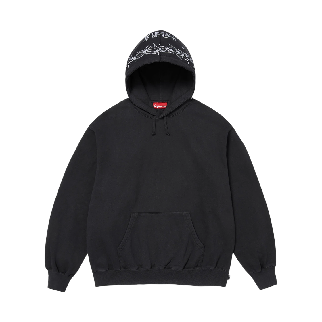 슈프림 포에버 후드 스웨트셔츠 블랙 - 26FW(Supreme Forever Hooded Sweatshirt Black - 26FW) - 2