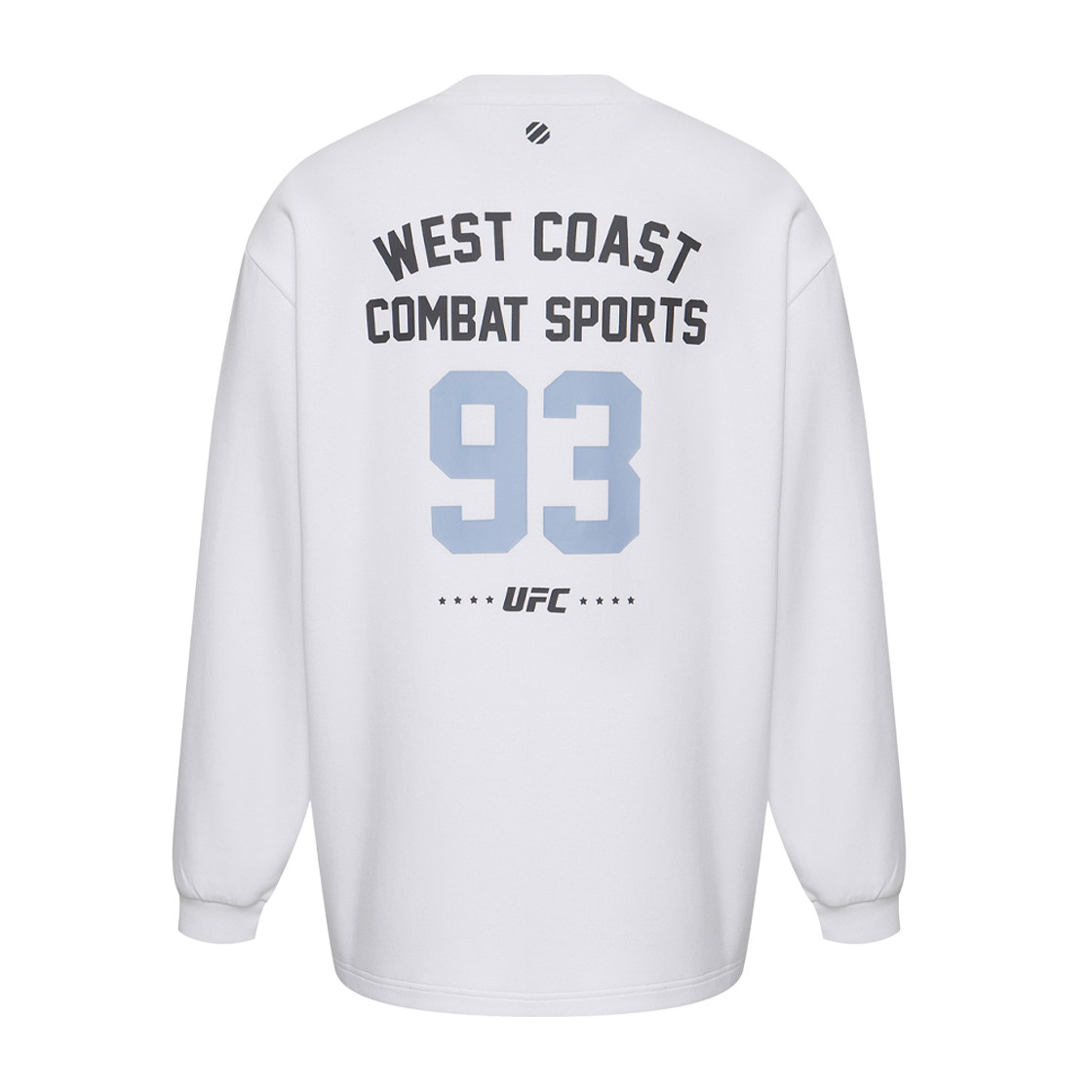 UFC WCFC 93 오버핏 긴팔 티셔츠 화이트 U2LSX3302WH(UFC WCFC 93 OVERSIZED FIT LS WHITE U2LSX3302WH) - 3