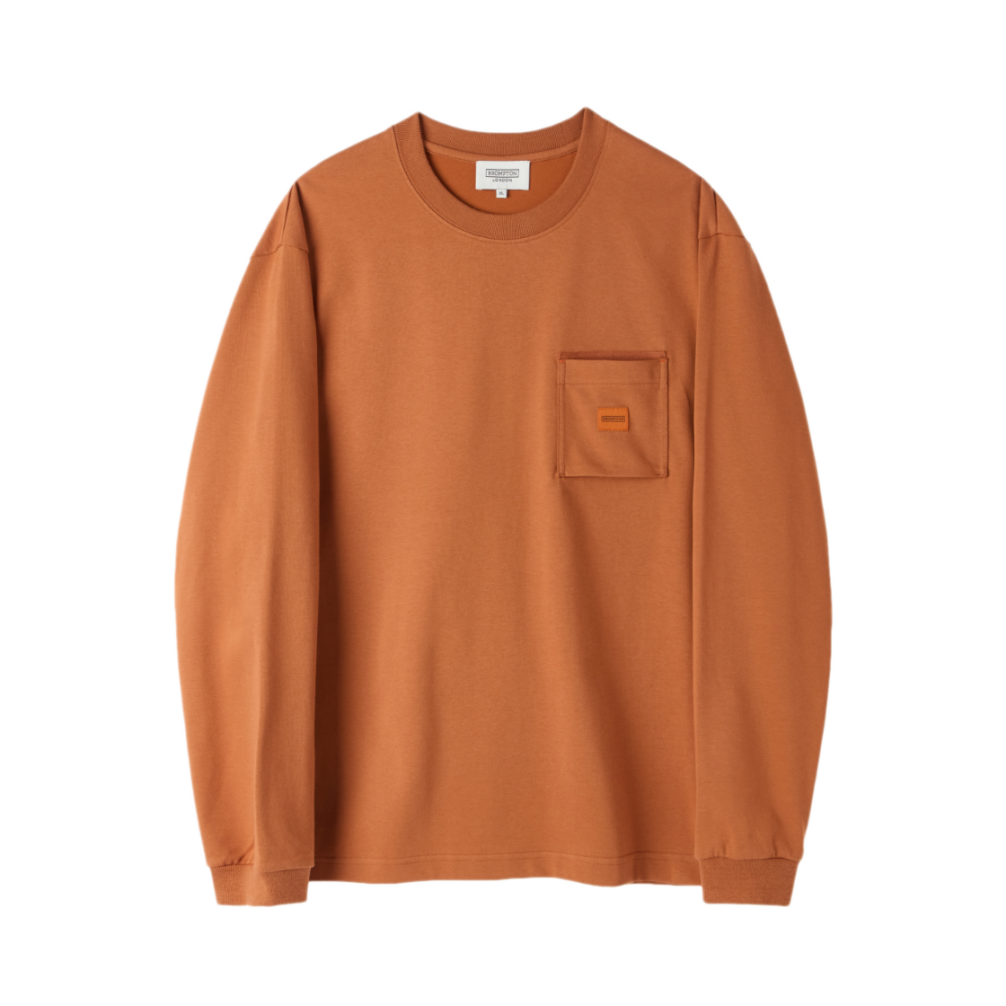 P263UTS401314 BROMPTON LONDON 1975 Solid T-Shrit Brick