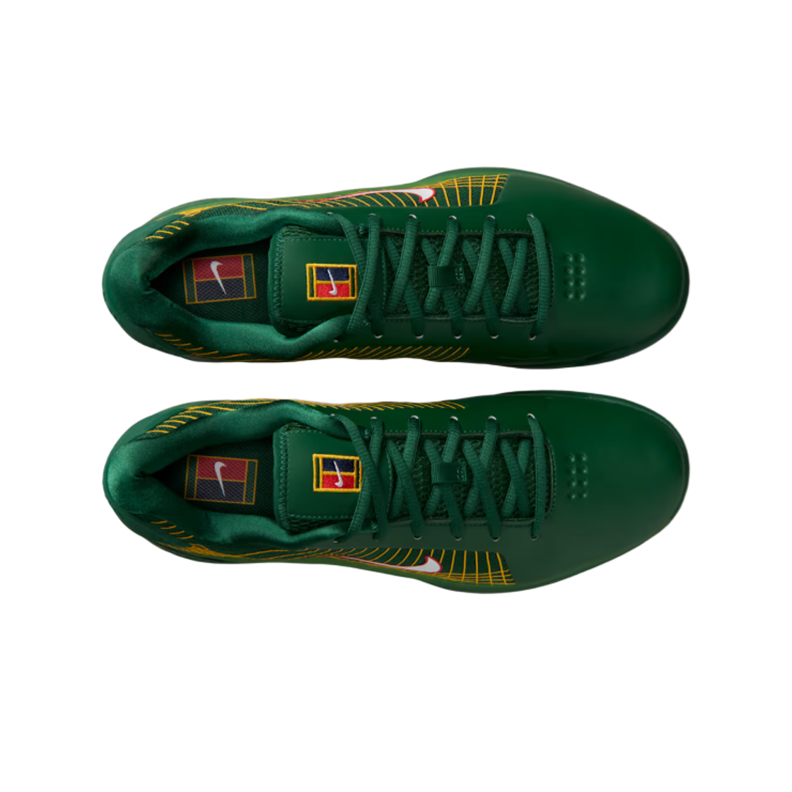 나이키 코트 에어 줌 베이퍼 12 하이퍼스매시 골지 그린 유니버시티 레드(Nike Court Air Zoom Vapor 12 Hypersmash Gorge Green University Red) - 2