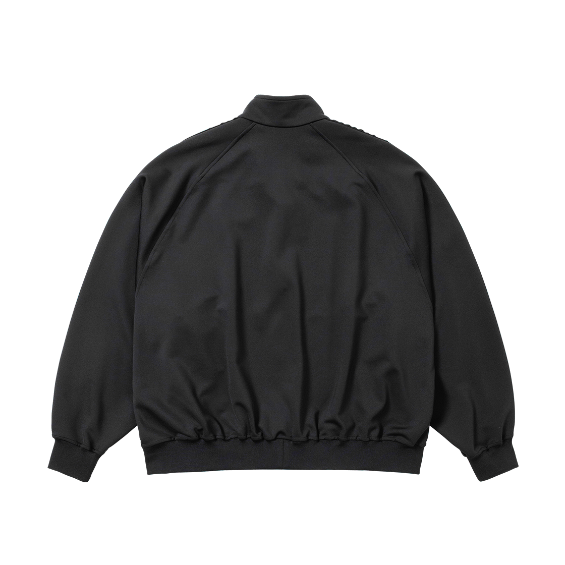 아조바이아조 멀티 레이스 트림 래글런 트랙 자켓 블랙(AJOBYAJO Multi Lace Trim Raglan Track Jacket Black) - 2