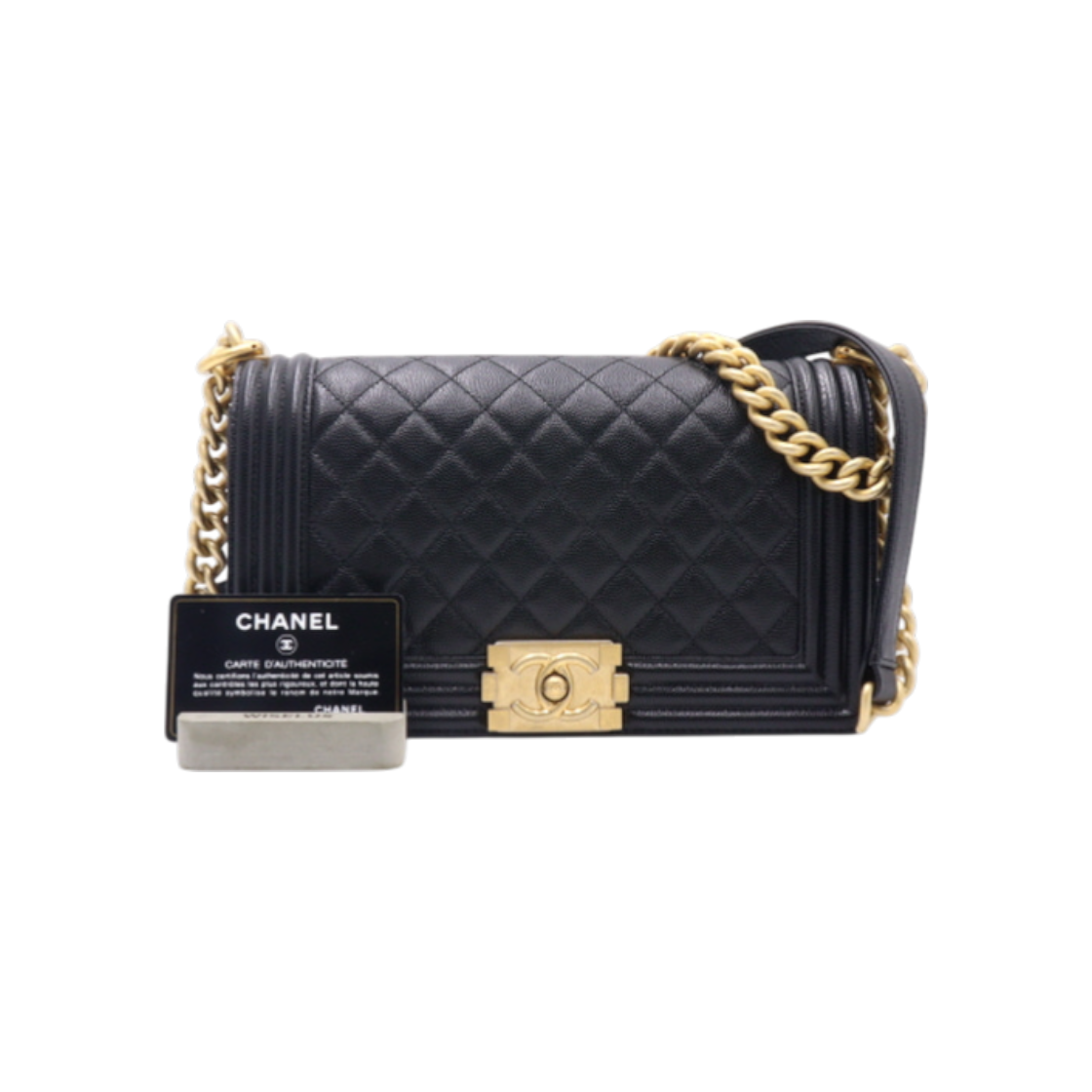 ITNK9JI7CK39 Chanel Boy Chanel Caviar Medium Flap Bag