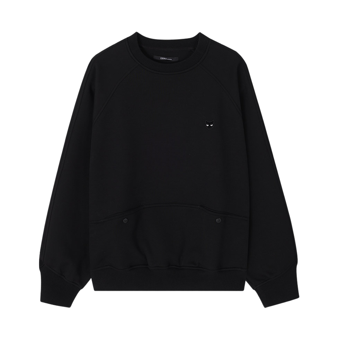 SI5TS830BK SONGZIO ZZERO Panther Camber Sweatshirt Black