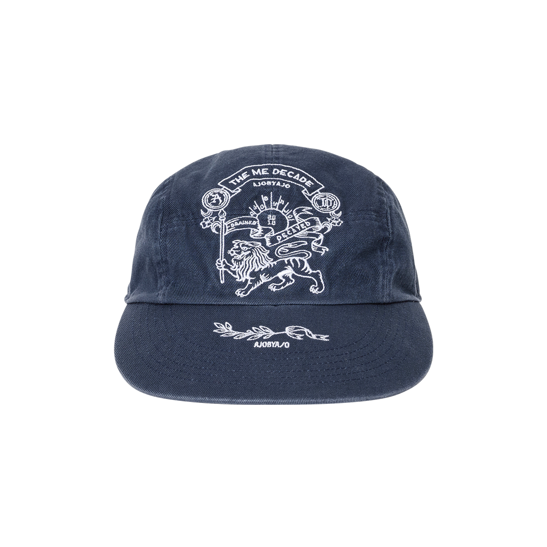 아조바이아조 더 미 데케이드 엠블럼 캠프 캡 네이비(AJOBYAJO The Me Decade Emblem Camp Cap Navy)