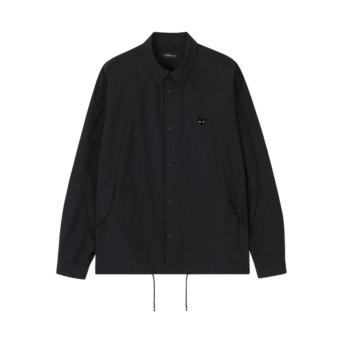 송지오 지제로 팬서 웨이브 셔츠 자켓 블랙(SONGZIO ZZERO Panther Wave Shirt Jacket Black)