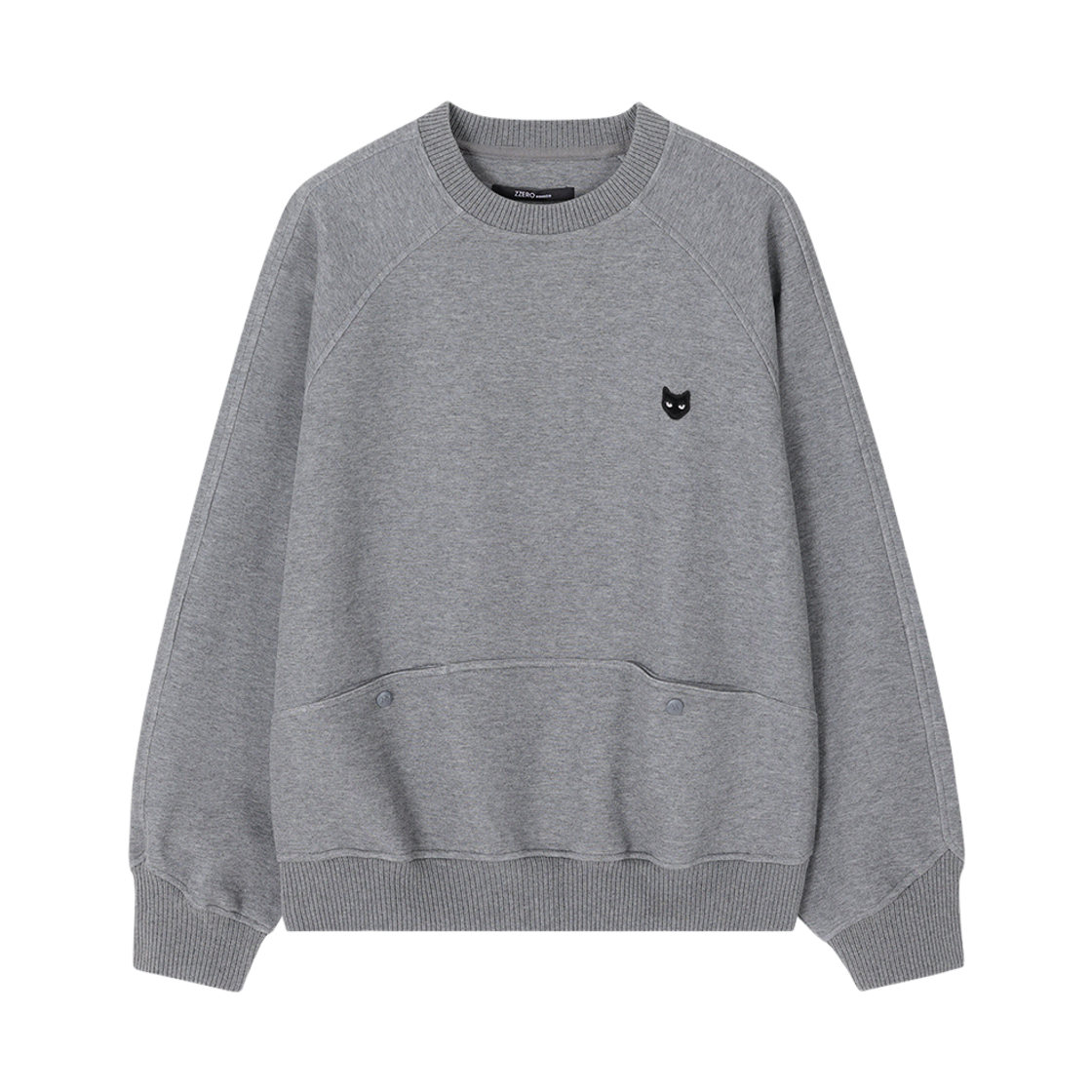 SI5TS831GY SONGZIO ZZERO Panther Camber Sweatshirt Grey
