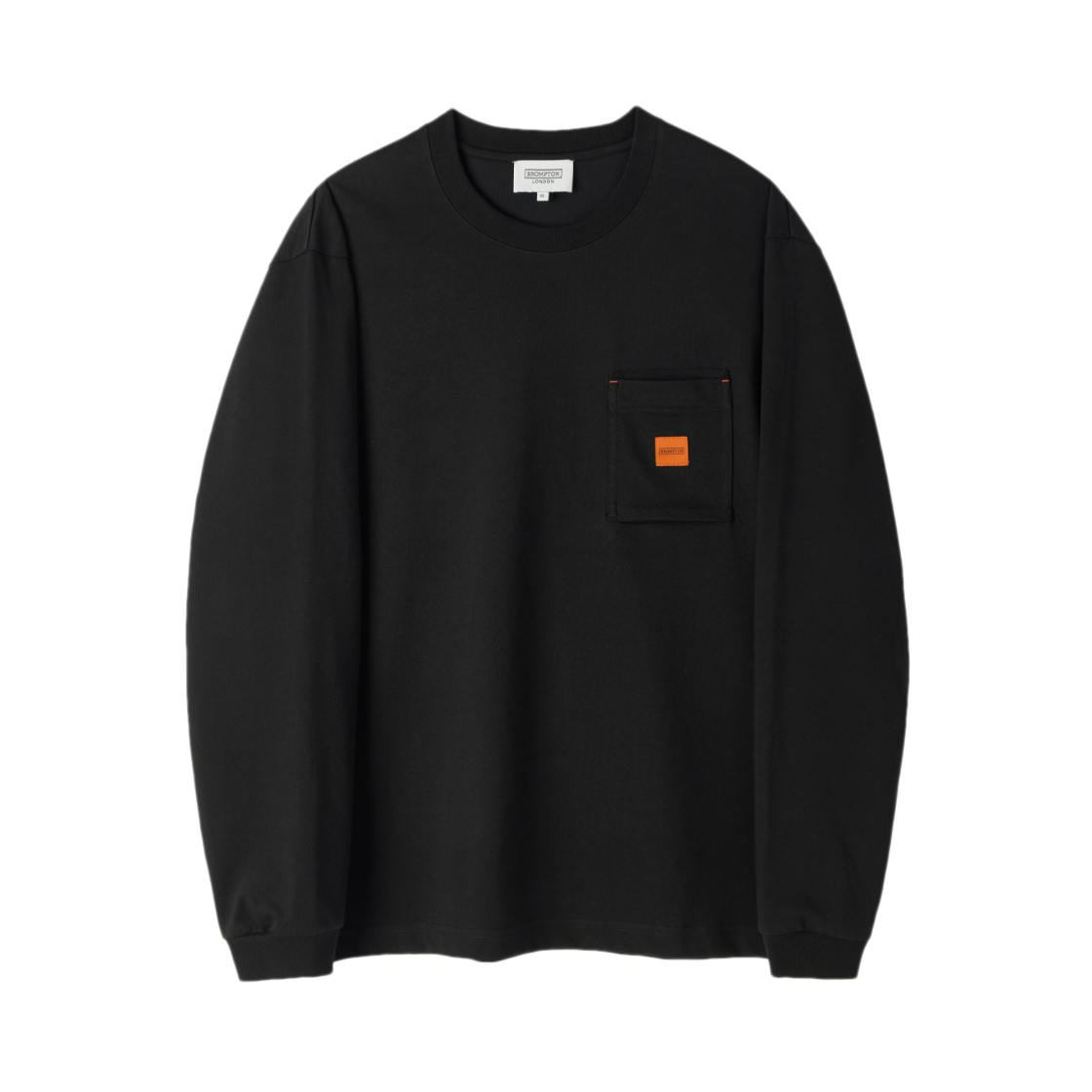 P263UTS401099 BROMPTON LONDON 1975 Solid T-Shrit Black