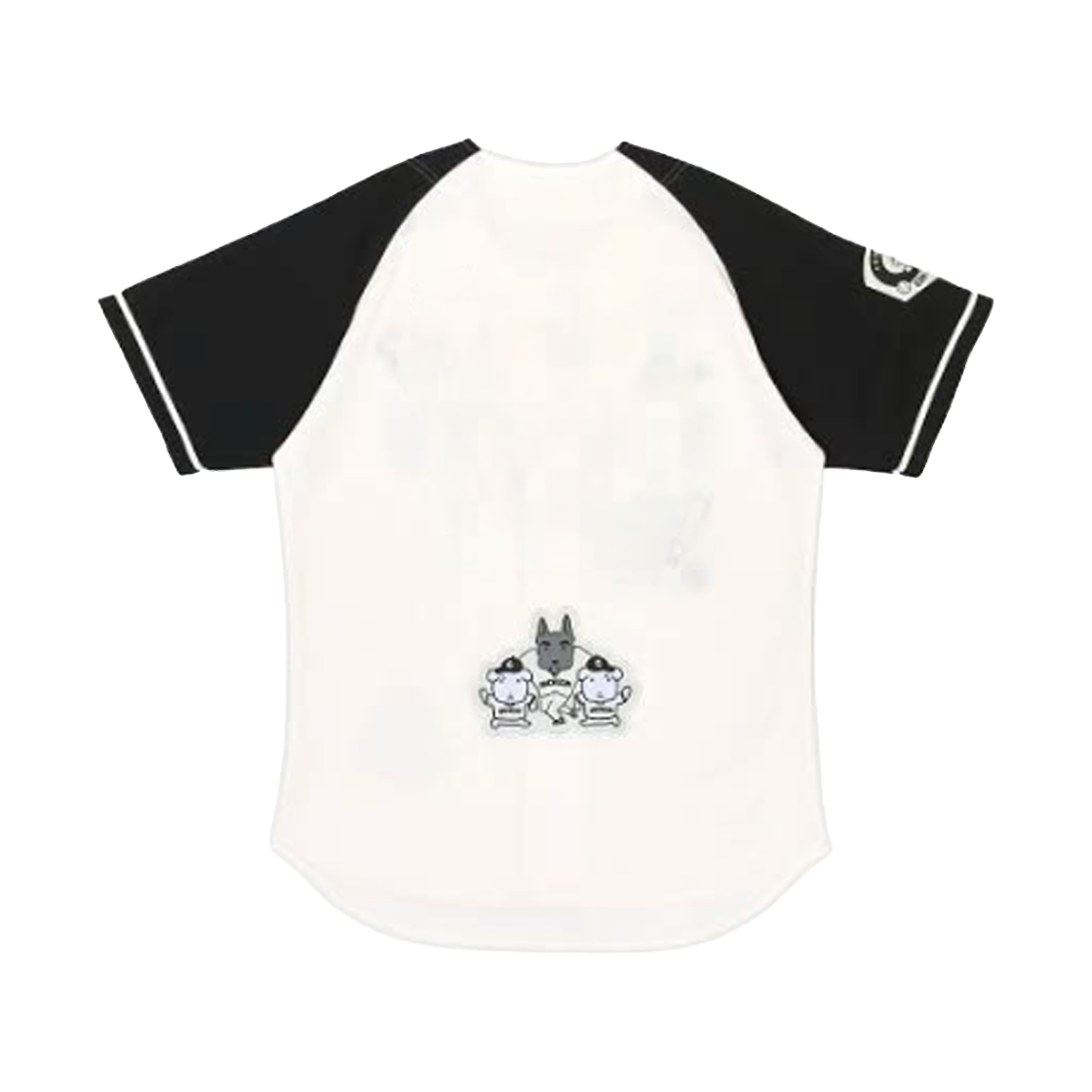 SSG 랜더스 x 가나디 유니폼 블랙 화이트 (논 마킹 버전)(SSG Landers x Ganadi Uniform Black White (Non Marking Ver.)) - 2