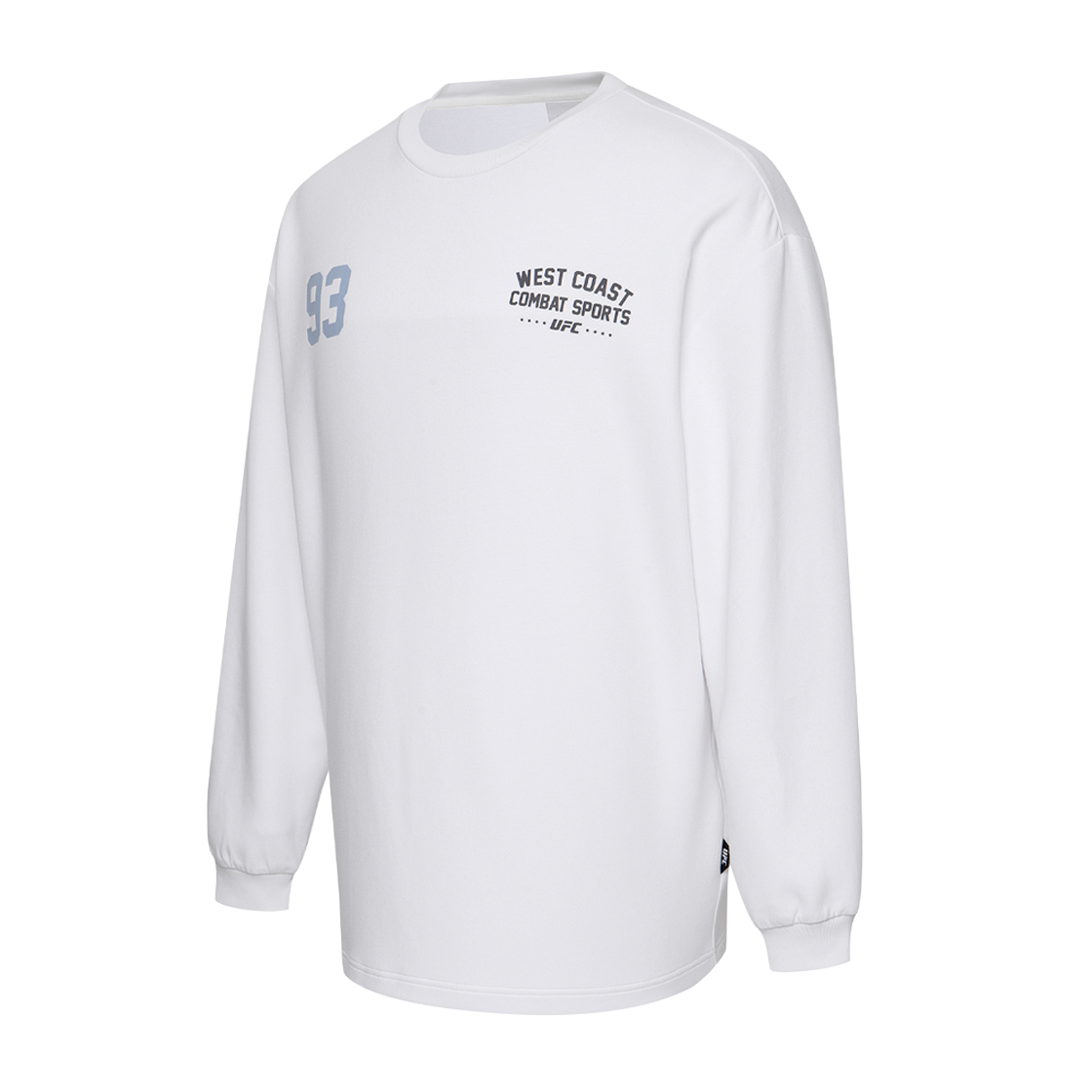 UFC WCFC 93 오버핏 긴팔 티셔츠 화이트 U2LSX3302WH(UFC WCFC 93 OVERSIZED FIT LS WHITE U2LSX3302WH) - 2