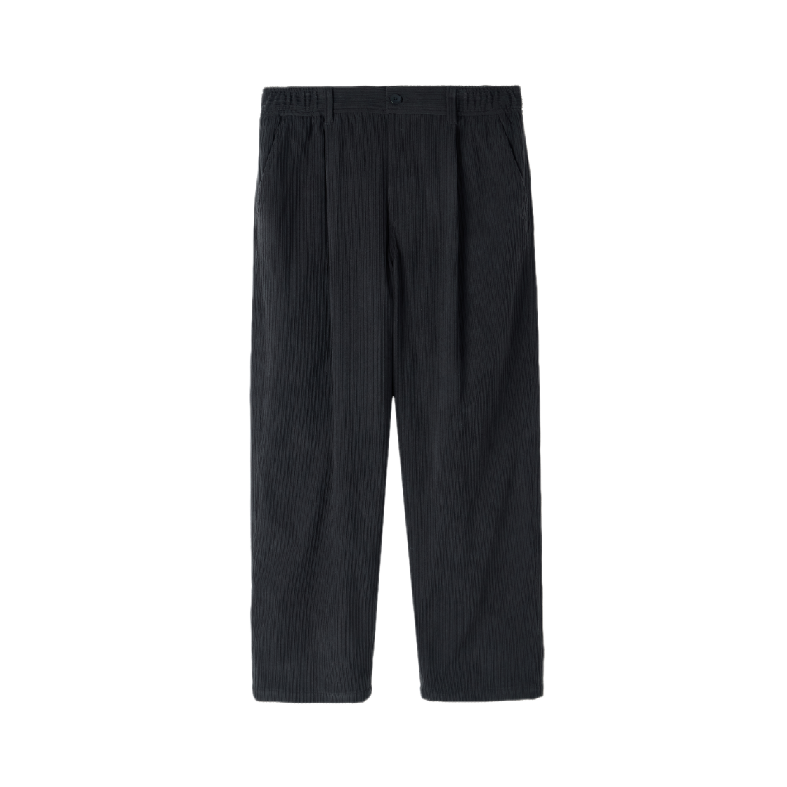 P264MPT132092 BROMPTON LONDON Corduroy Trousers D/Grey