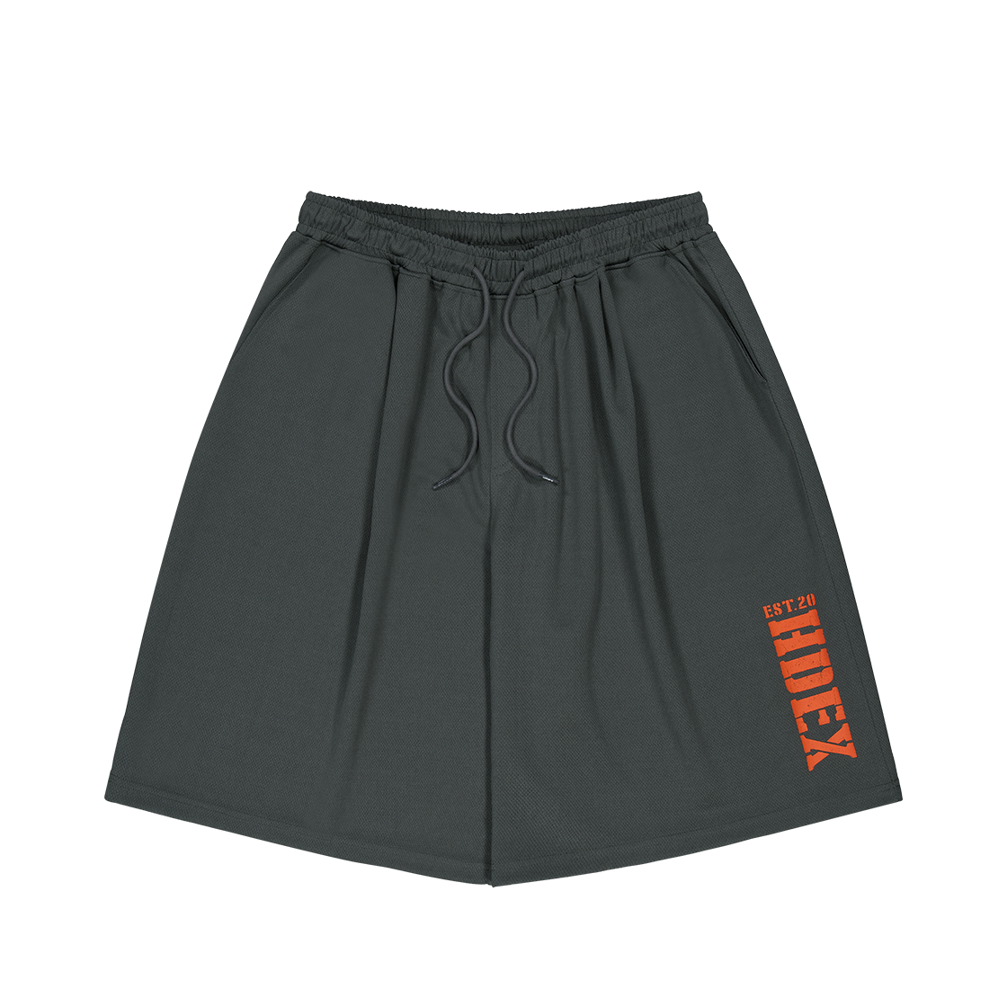 에이치덱스 클래식 핀턱 매쉬 쇼츠 차콜(HDEX Classic Pintuck Mesh Shorts Charcoal) - 1