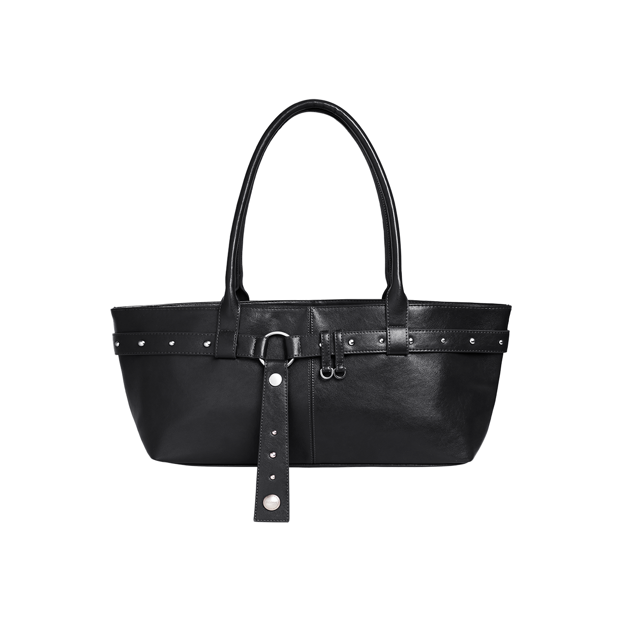 RMB1WBS003BK Raiment Stud Strap Boat Bag_Black