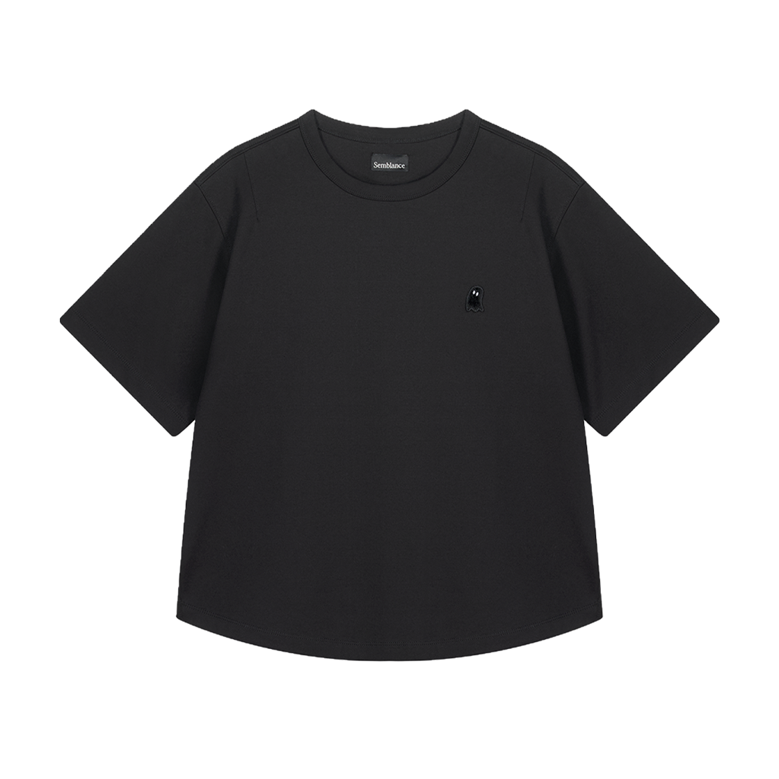 ZI1TS816BK ZIOSONGIZO SEMBLANCE WOMAN  REGULAR T SHIRT BLACK