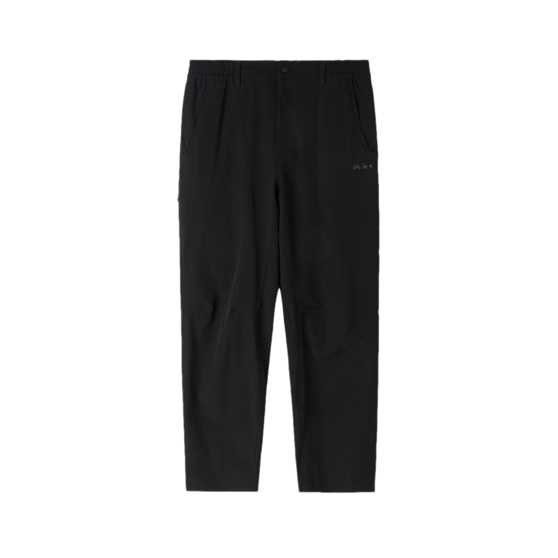 P264MPT1300099 BROMPTON LONDON N/Pu Brush Regular Fit Trousers Black