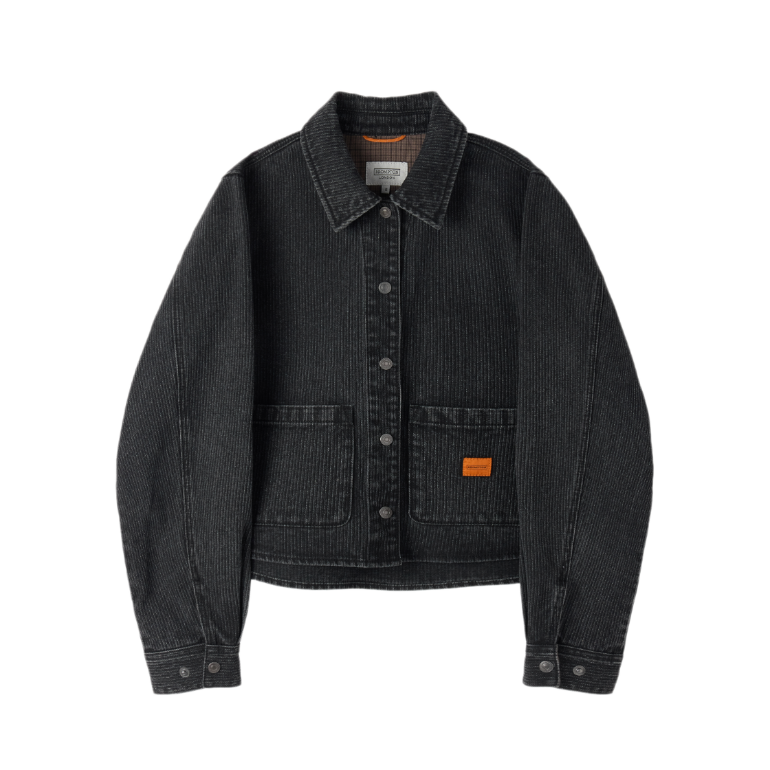 P263WSH460099 BROMPTON LONDON W Denim Shirtket Black