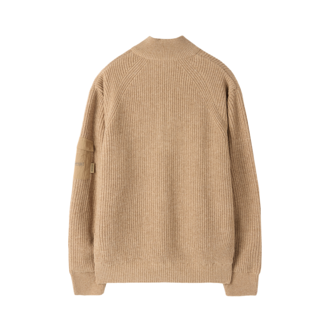브롬톤 런던 하프 집업 스웨터 브라운(BROMPTON LONDON Half Zip-Up Sweater Brown) - 2